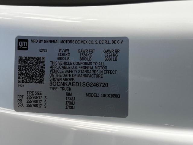 new 2025 Chevrolet Silverado 1500 car, priced at $32,185