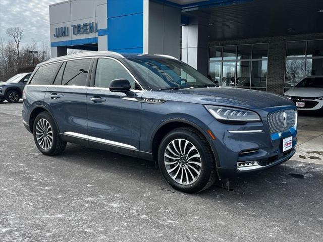 used 2021 Lincoln Aviator car, priced at $34,995