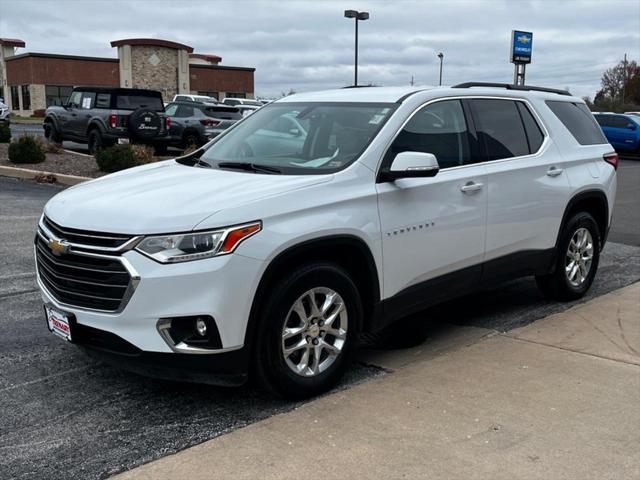 used 2021 Chevrolet Traverse car, priced at $25,795