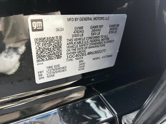 new 2024 Chevrolet Silverado EV car, priced at $84,745