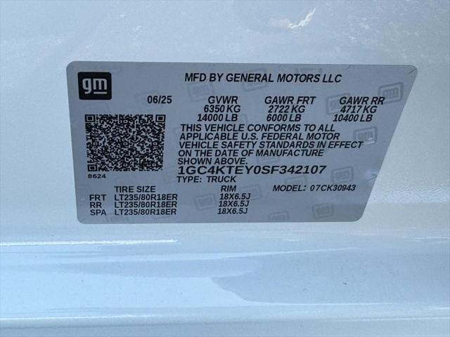 new 2025 Chevrolet Silverado 3500 car, priced at $76,810