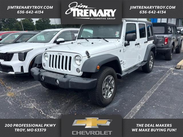 used 2015 Jeep Wrangler Unlimited car, priced at $15,990
