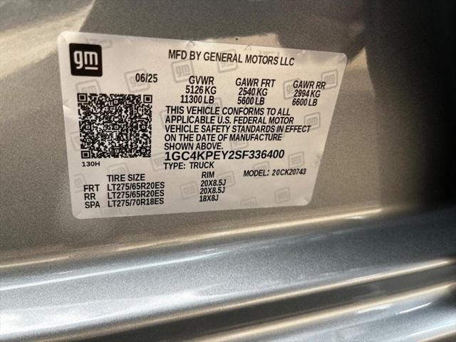 new 2025 Chevrolet Silverado 2500 car, priced at $83,480