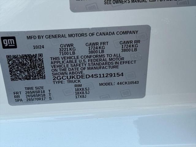 new 2025 Chevrolet Silverado 1500 car, priced at $43,940