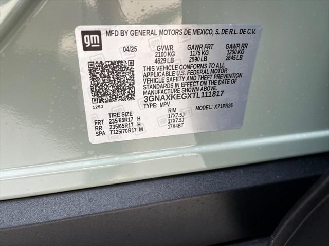 new 2026 Chevrolet Equinox car, priced at $30,595