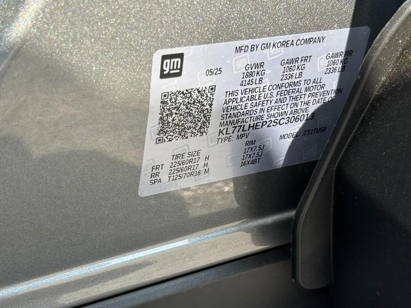 new 2025 Chevrolet Trax car, priced at $23,985