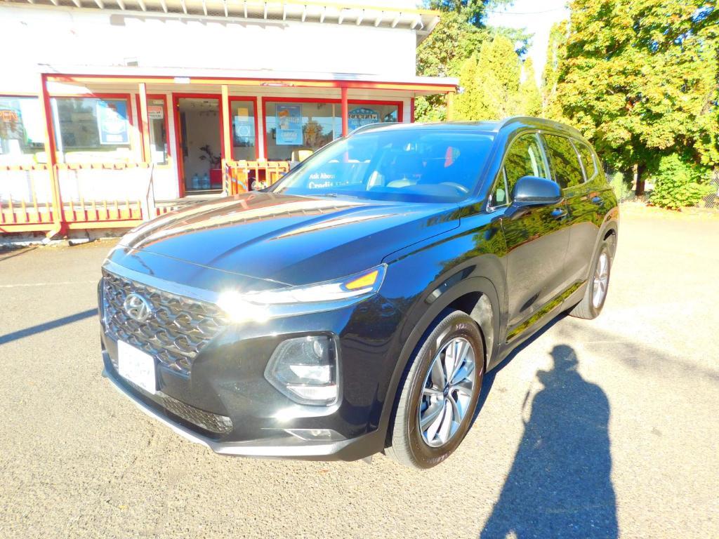 used 2019 Hyundai Santa Fe car, priced at $14,995