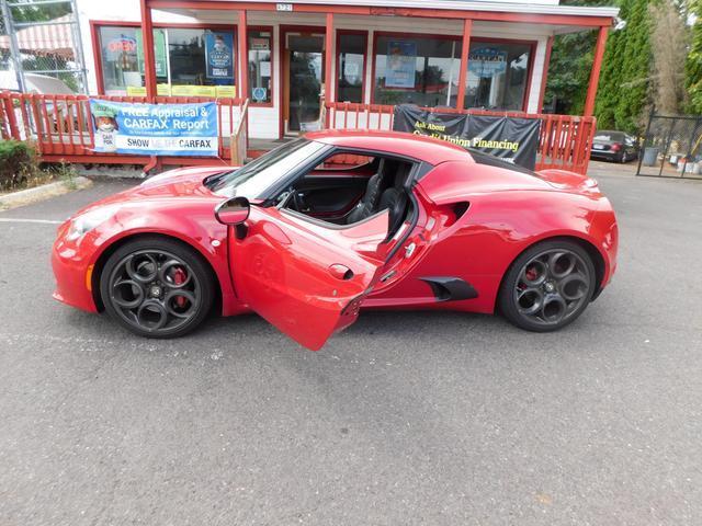 used 2015 Alfa Romeo 4C car, priced at $47,995