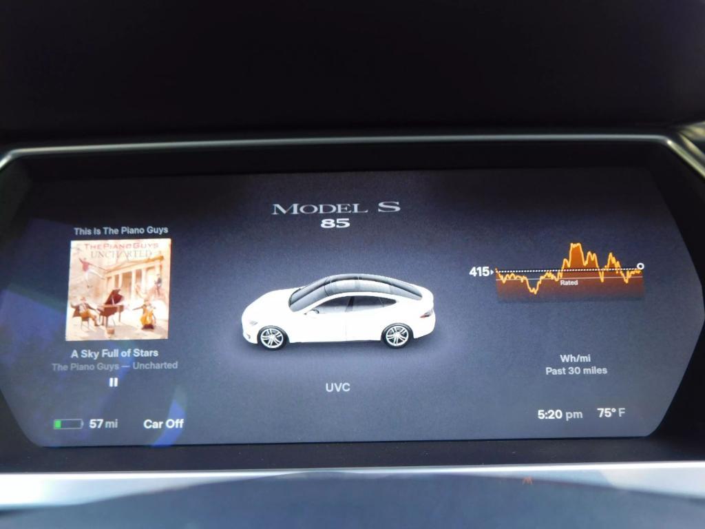 used 2014 Tesla Model S car, priced at $17,495