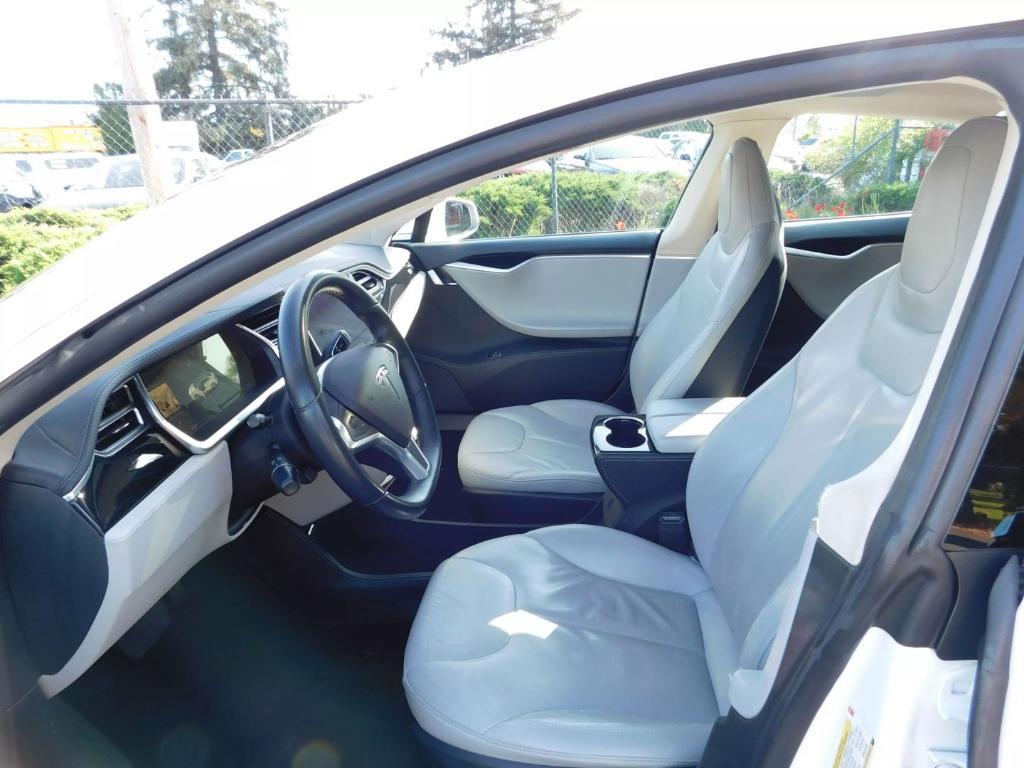 used 2014 Tesla Model S car, priced at $17,495