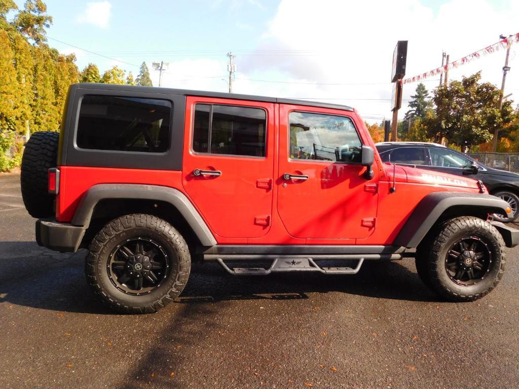 used 2012 Jeep Wrangler Unlimited car, priced at $15,995