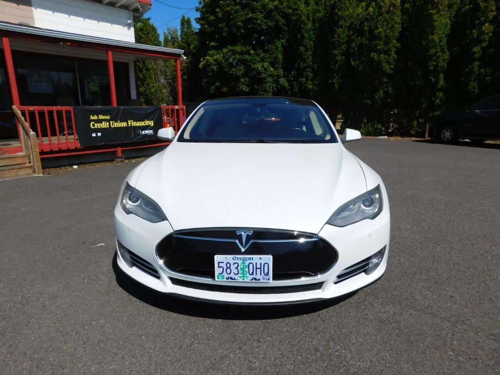 used 2014 Tesla Model S car, priced at $16,995