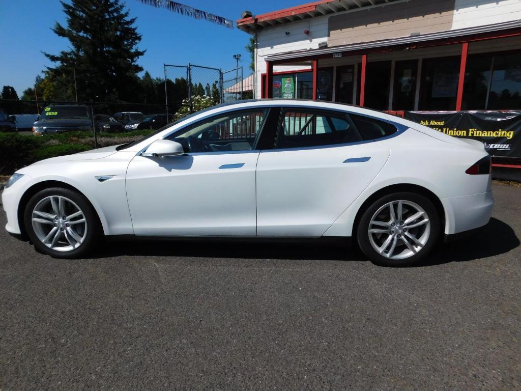 used 2014 Tesla Model S car, priced at $16,995