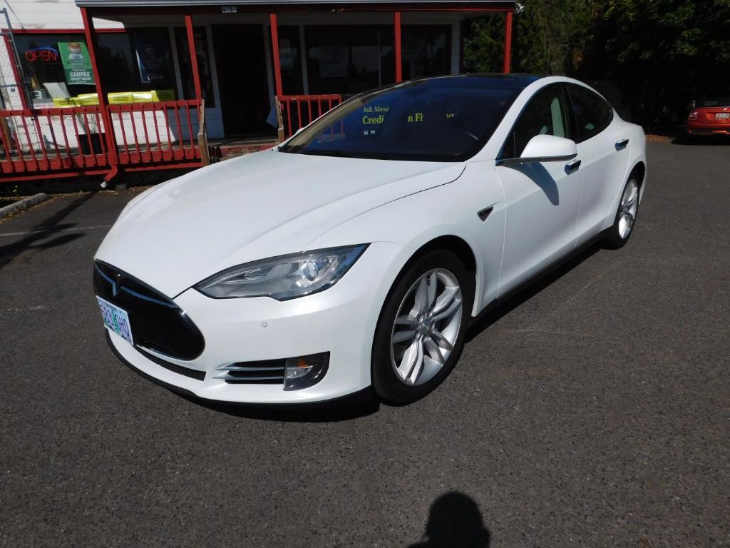used 2014 Tesla Model S car, priced at $16,995