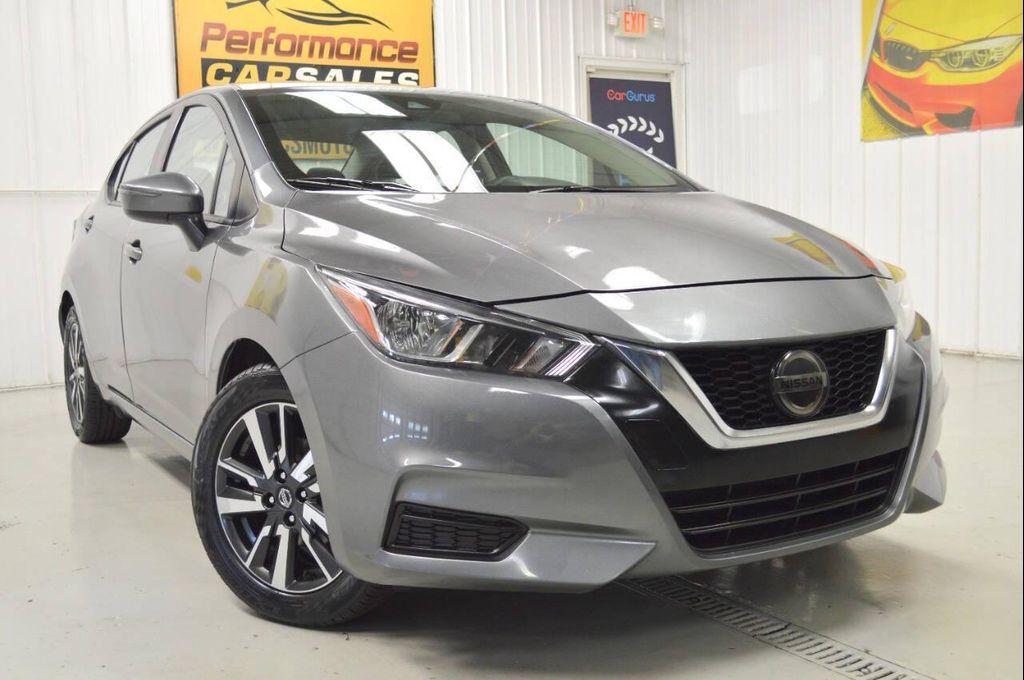 used 2021 Nissan Versa car, priced at $10,995