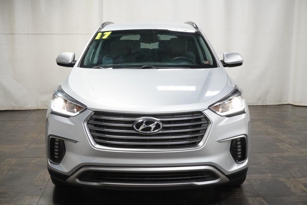 used 2017 Hyundai Santa Fe car, priced at $14,990