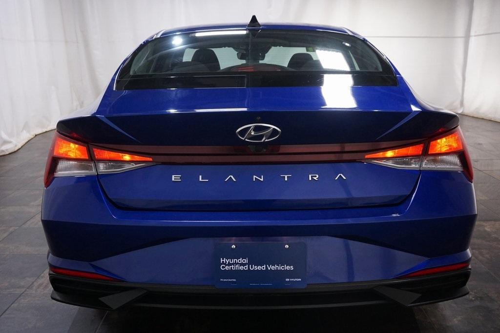 used 2021 Hyundai Elantra car, priced at $17,550