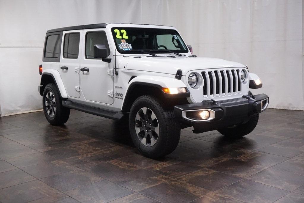 used 2022 Jeep Wrangler Unlimited car, priced at $36,990