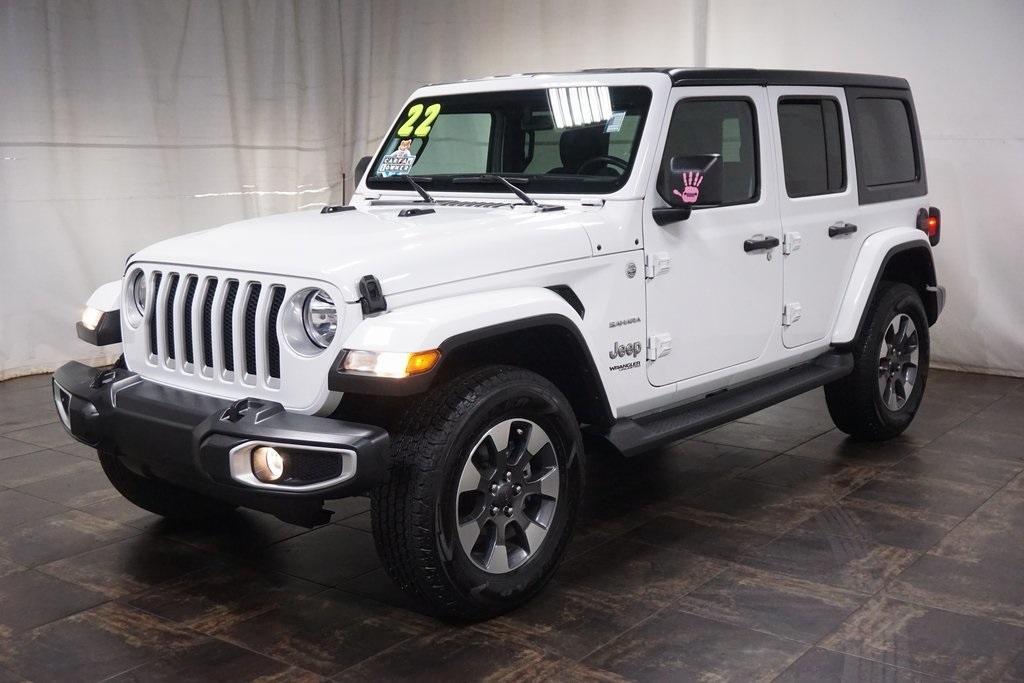 used 2022 Jeep Wrangler Unlimited car, priced at $36,990