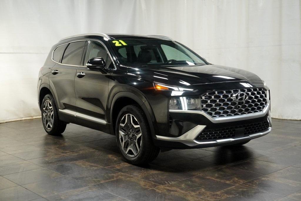 used 2021 Hyundai Santa Fe car, priced at $18,990