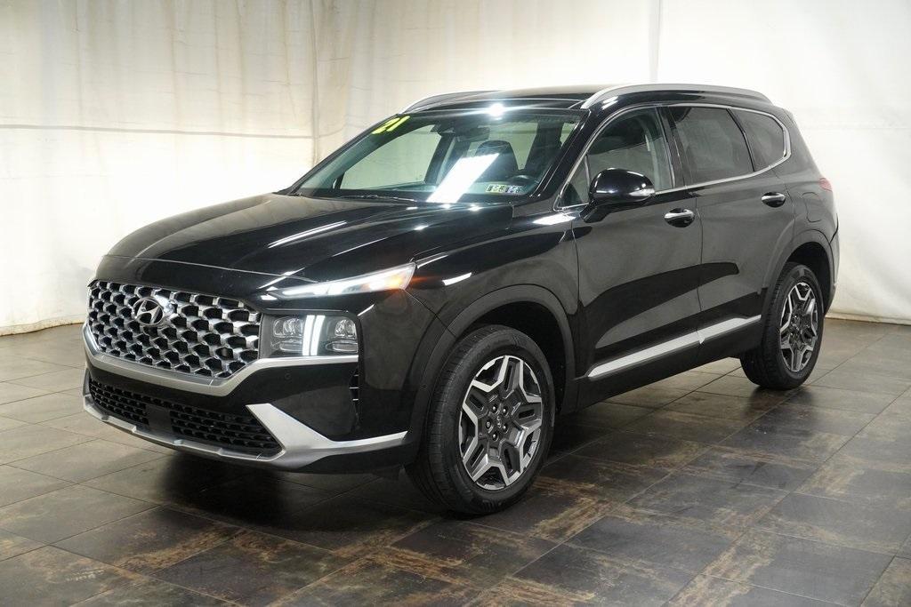 used 2021 Hyundai Santa Fe car, priced at $18,990