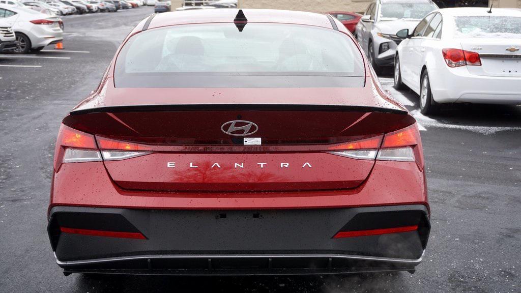 new 2025 Hyundai Elantra car, priced at $24,435