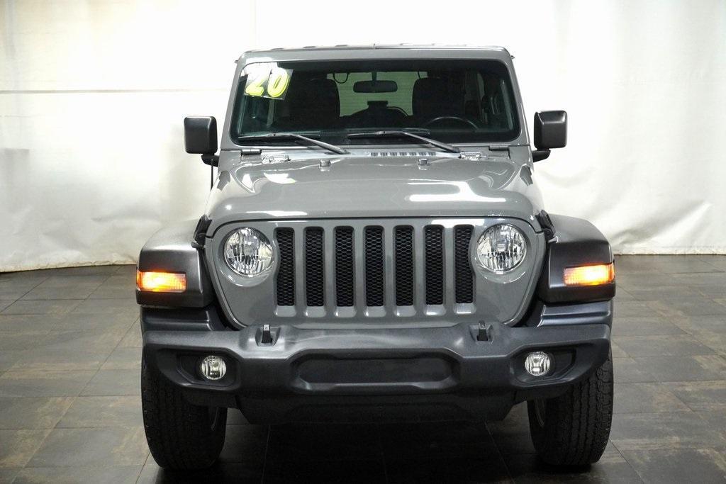 used 2020 Jeep Wrangler Unlimited car, priced at $25,990