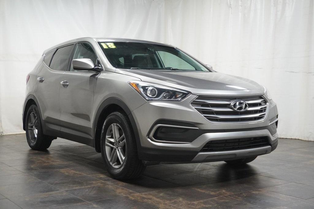 used 2018 Hyundai Santa Fe Sport car, priced at $12,550