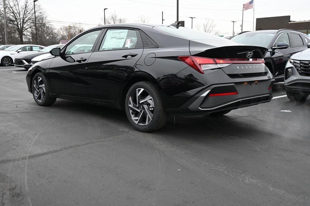 new 2025 Hyundai Elantra car, priced at $23,984