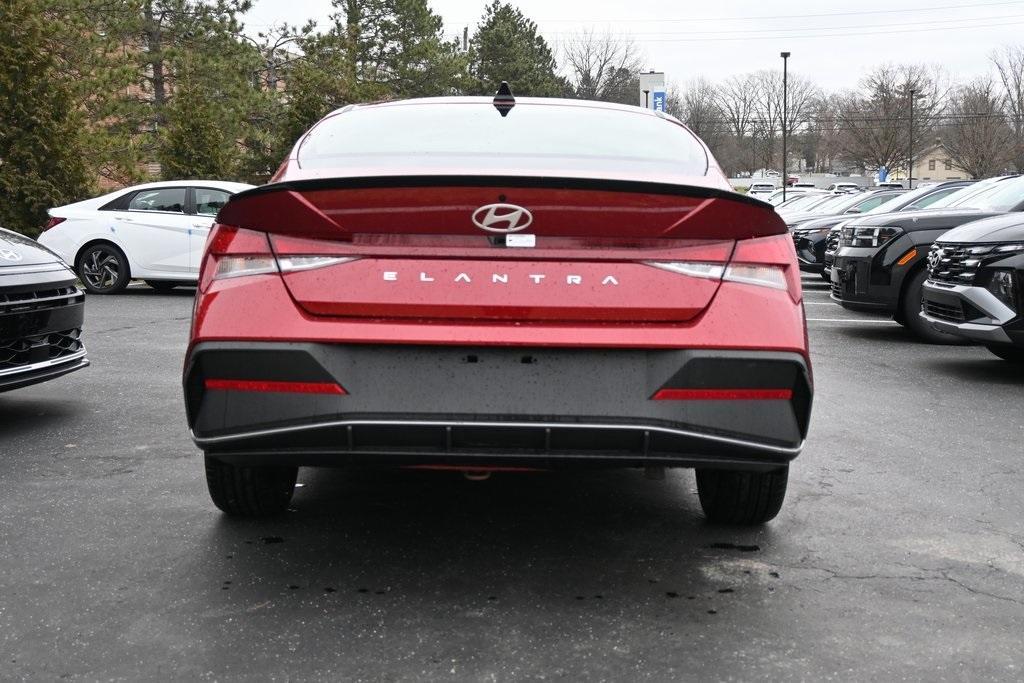 new 2025 Hyundai Elantra car, priced at $24,435