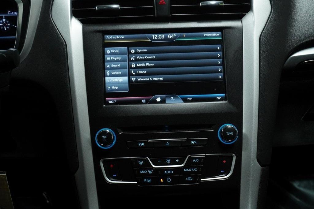 used 2016 Ford Fusion car, priced at $14,990