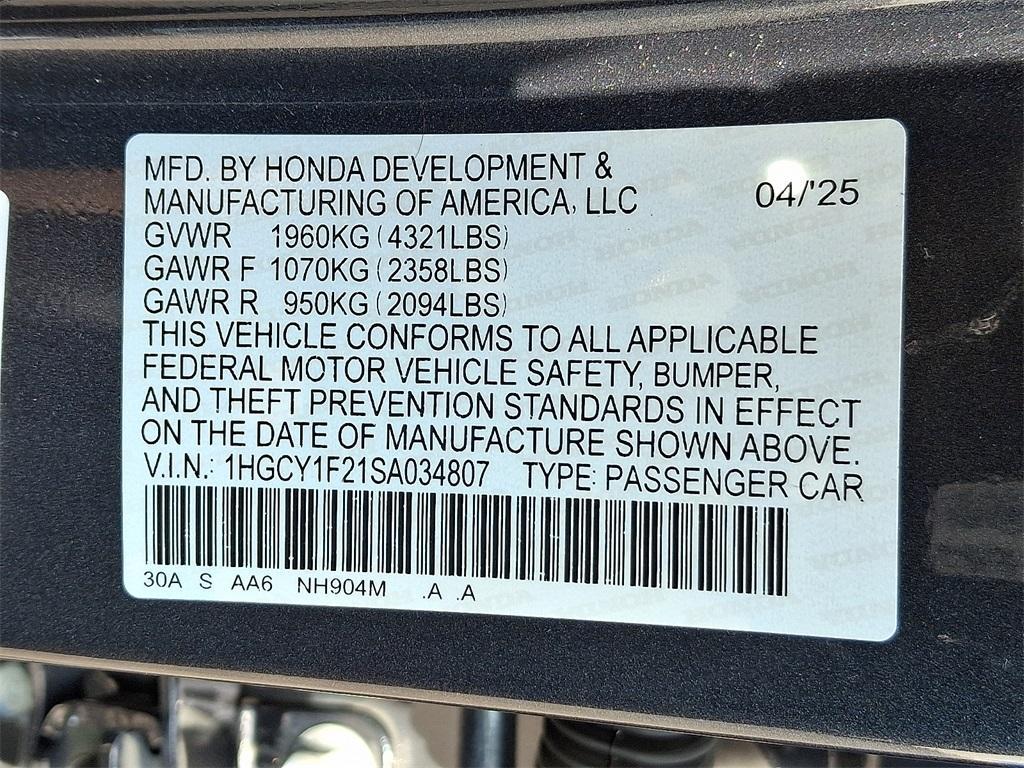 new 2025 Honda Accord car