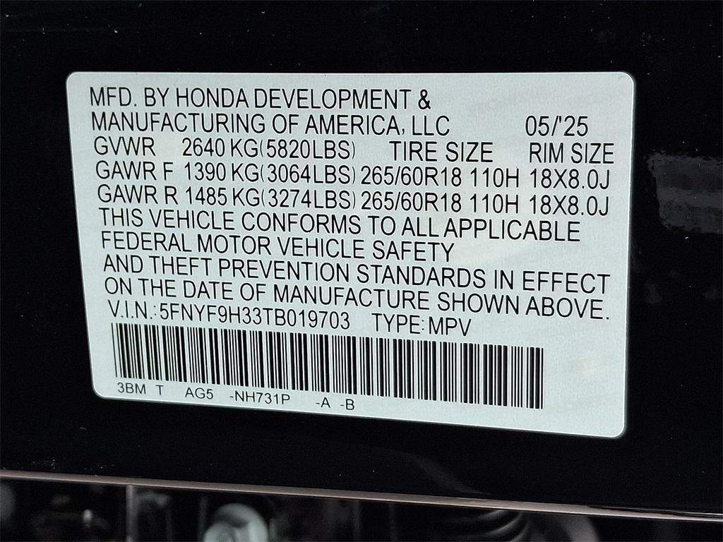 new 2026 Honda Passport car, priced at $47,400