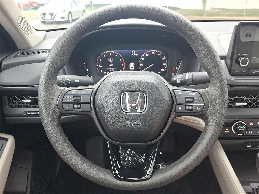 new 2025 Honda Accord car, priced at $31,710