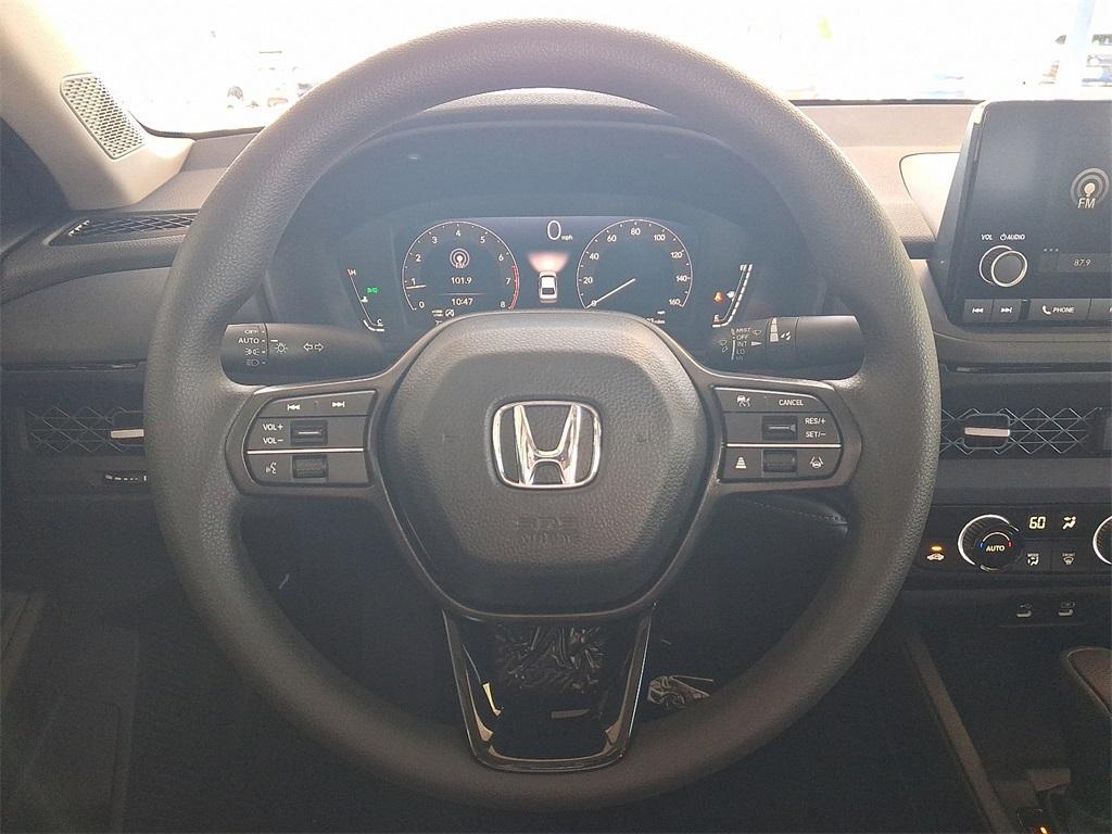 new 2025 Honda Accord car, priced at $31,755