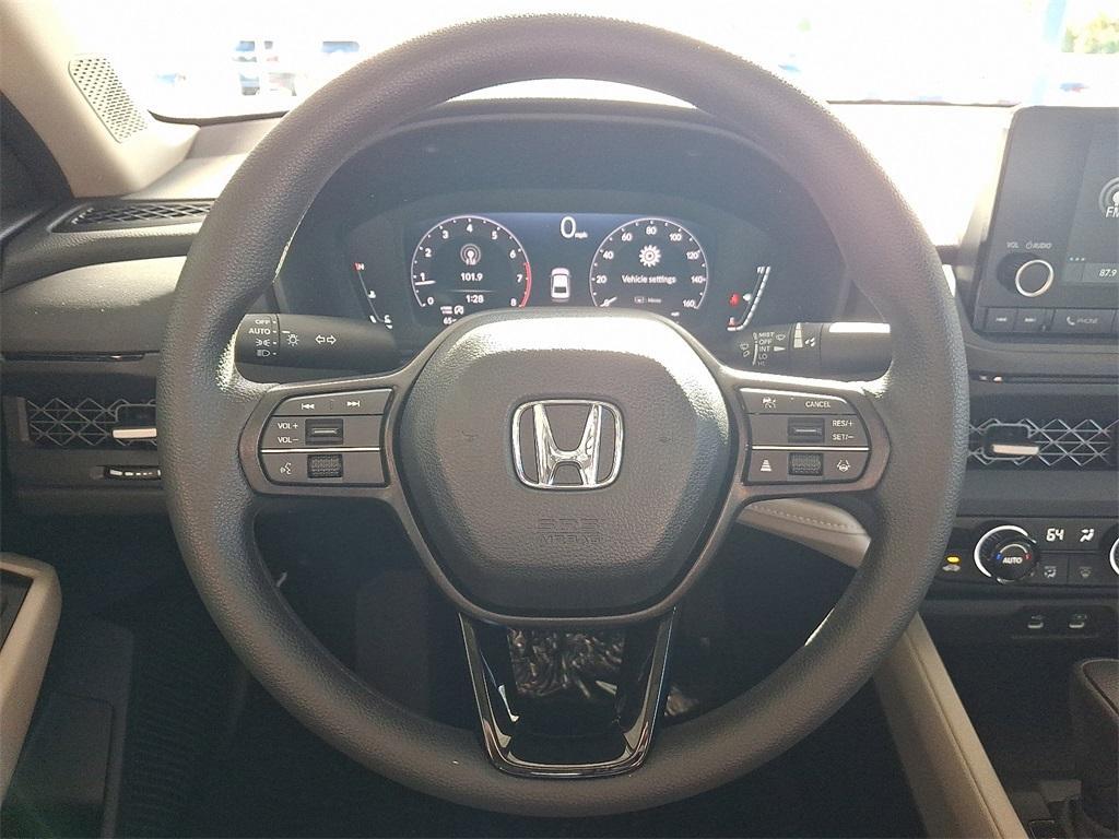 new 2025 Honda Accord car, priced at $31,755