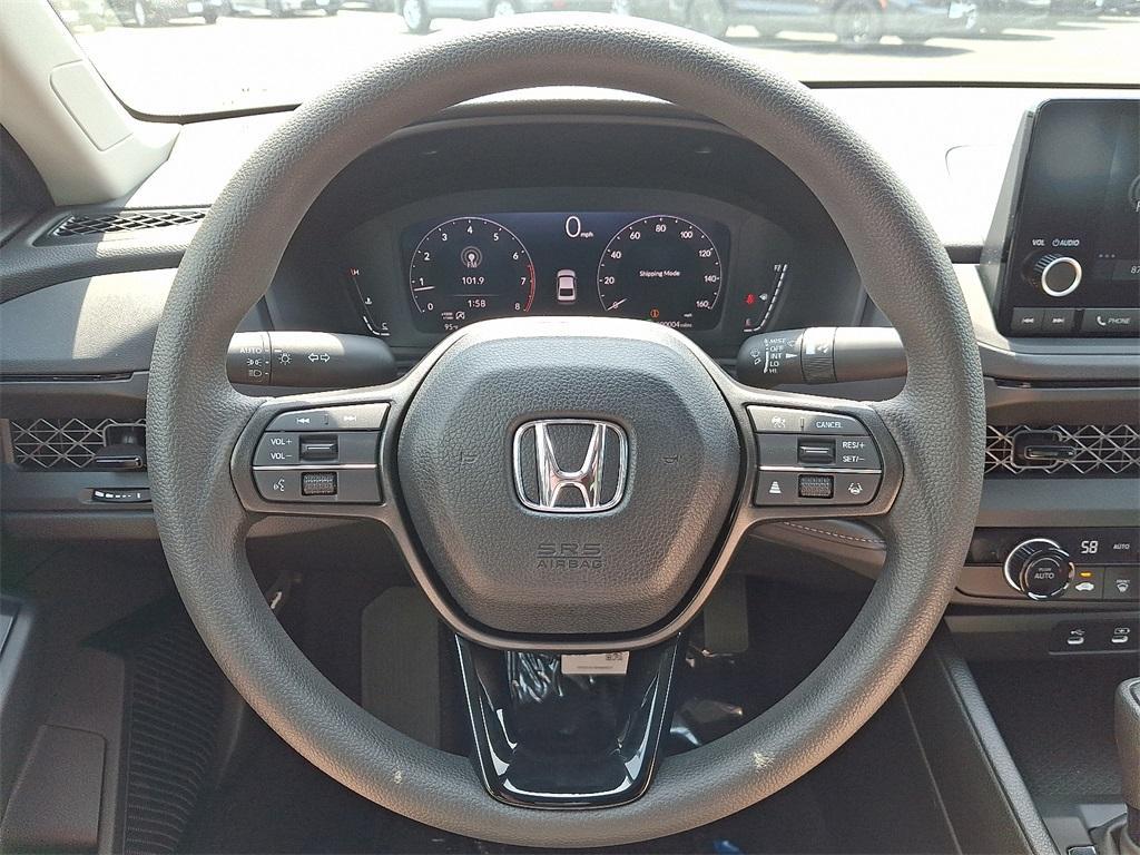 new 2025 Honda Accord car, priced at $29,445