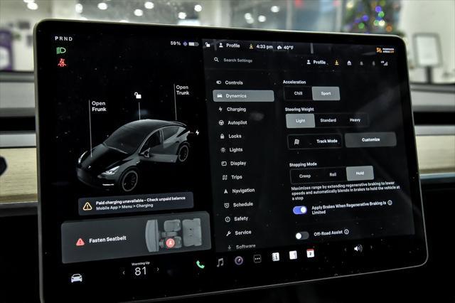 used 2022 Tesla Model Y car, priced at $31,499