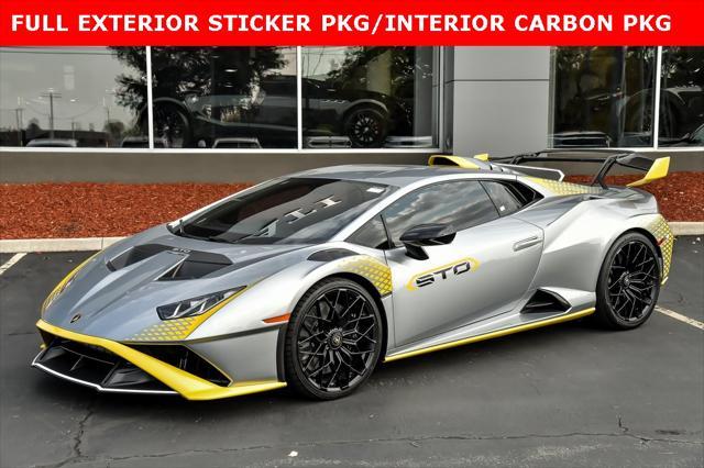 used 2023 Lamborghini Huracan STO car, priced at $369,000