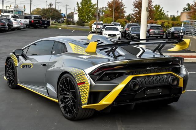 used 2023 Lamborghini Huracan STO car, priced at $369,000