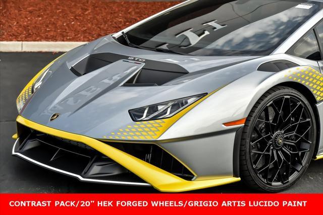 used 2023 Lamborghini Huracan STO car, priced at $369,000