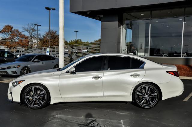 used 2021 INFINITI Q50 car, priced at $31,552