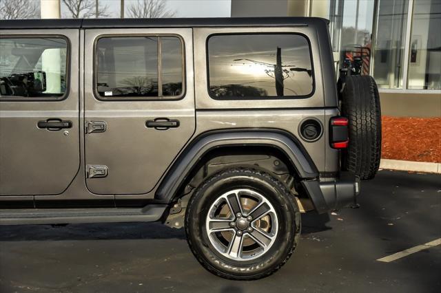 used 2018 Jeep Wrangler Unlimited car, priced at $27,489