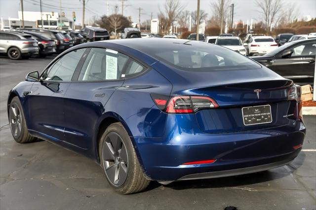 used 2022 Tesla Model 3 car, priced at $28,996