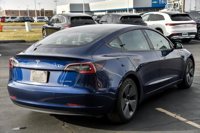 used 2022 Tesla Model 3 car, priced at $28,996