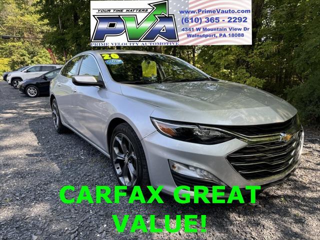 used 2020 Chevrolet Malibu car, priced at $13,984