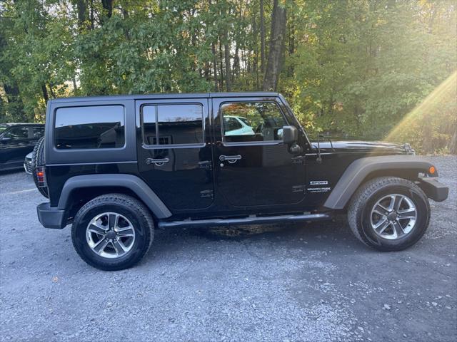 used 2018 Jeep Wrangler JK Unlimited car, priced at $18,993