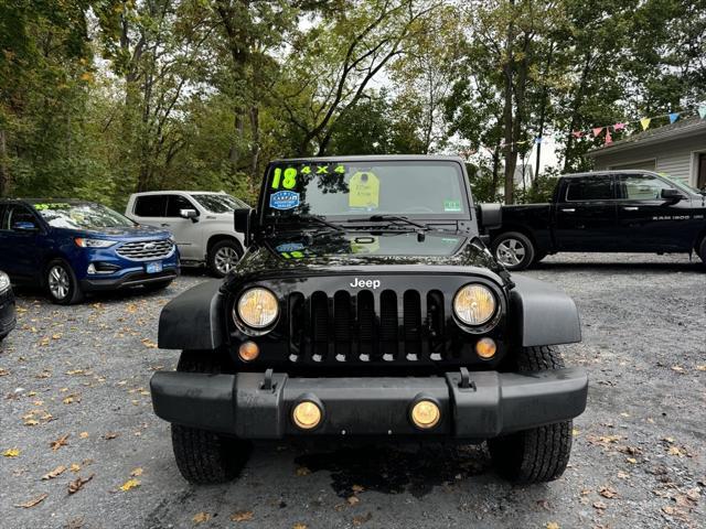 used 2018 Jeep Wrangler JK Unlimited car, priced at $20,988