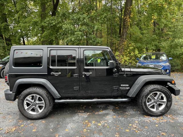 used 2018 Jeep Wrangler JK Unlimited car, priced at $20,988