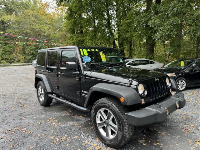 used 2018 Jeep Wrangler JK Unlimited car, priced at $20,988